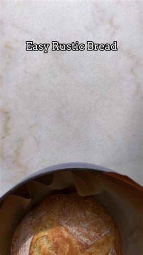 4.9K views · 106 reactions | Have you ever made homemade bread? This easy rustic bread recipe is perfect for beginners! You only need 4 ingredients and no sourdough starter.  You can find the full recipe on my blog: https://biteswithbri.com/easy-rustic-bread/ | Bites with Bri | Facebook