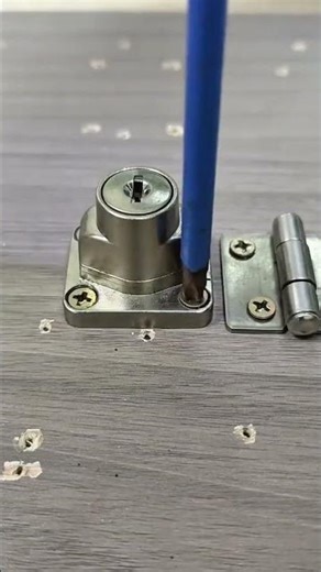 Practical Cabinet Lock Install