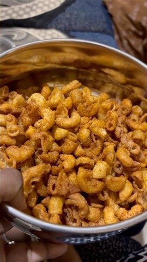Crispy macaroni #macaroni #macaronirecipe #easyrecipe #trendingshorts #recipe