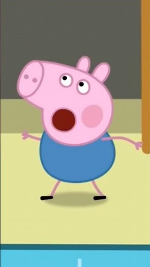 Peppa pig gets a poop for christmas