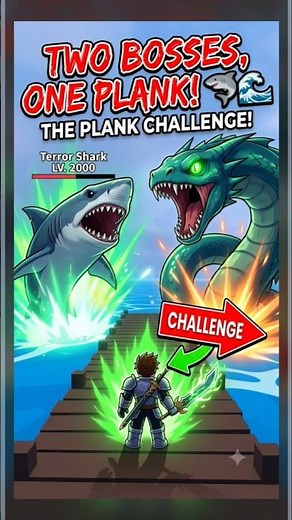 Terror Shark + Sea Beast Boss Hunt Challenge in Blox Fruits! 💥