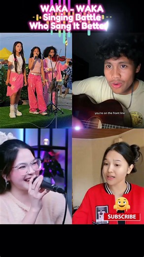 Shakira Waka Waka – Singing Battle (Cover) Who Sang It Better 👍🏻 🔥