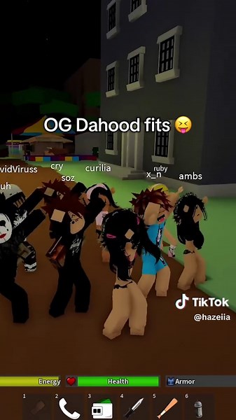 Explore New Outfits in Da Hood Roblox Update