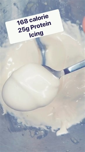 This protein icing is a must for cakes, cookies, doughnuts, or just eating straight from the bowl! You can find this recipe in my calorie deficit queen Desserts ebook. 👉32 low calorie desserts 👉on sale during the month of April 👉You can find it at thecaloriedeficitqueen.com #caloriedeficit #lowcalorie #lowcalorierecipes #lowcaloriemeals #lowcaloriesnacks #weightloss #weightlosscoach #thecaloriedeficitqueen #fit #healthy #4mfit #lowcal #protein #icing #frosting | The Calorie Deficit Queen