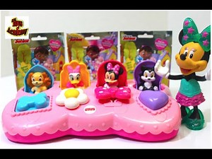 Minnie Mouse Pop Up Surprise with Doc McStuffins Blind Bags Surprise | Toys Academy