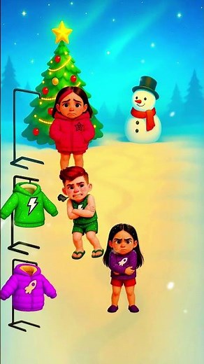 She collapsed from the cold! 😱 Emilly Vick ⭐ Katlenof 🚀 Void ⚡