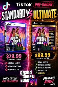 GTA 6 PRE-ORDER: Standard vs Ultimate Edition – Which Should You Buy? #gta6 #gta6preorder #gta #rockstargames #wildbubba03