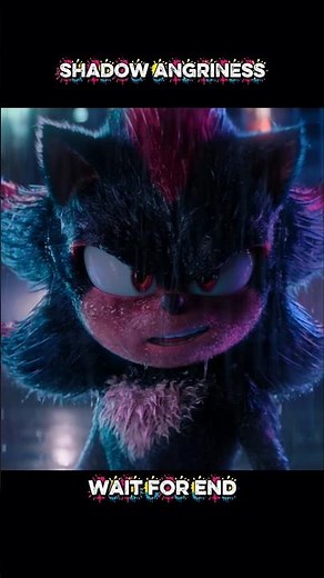 "Shadow the Hedgehog Angry Scene | Sonic Movie Epic Moment 🔥 #shorts"
