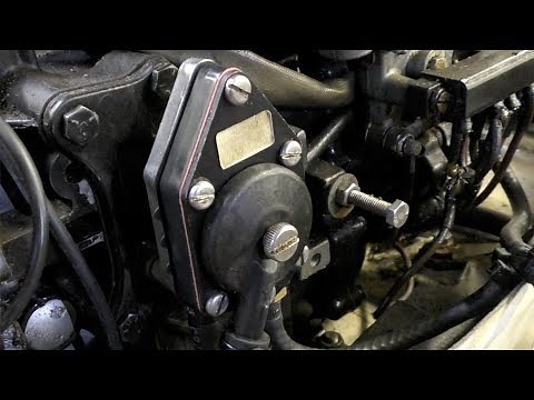 Johnson / Evinrude fuel pump service