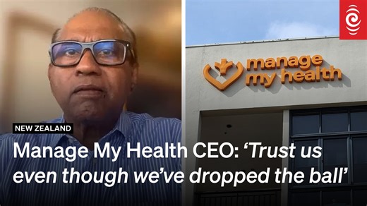 "Something for after the dust settles": The chief executive of beleaguered patient portal Manage My Health tells RNZ's Kim Baker Wilson he's open to standing down if required after the company "dropped the ball". Full story. ⬇️ | RNZ