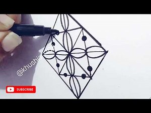 Basic mehndi tutorial step by step|