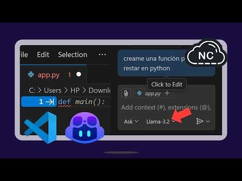 CÓMO USAR UN MODELO LOCAL LLM DE IA GRATIS EN GITHUB COPILOT 🤖 VSCODE