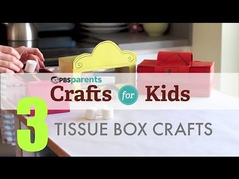 Tissue Box Projects: 3 Crafts, 1 Material | Crafts for Kids | PBS Parents