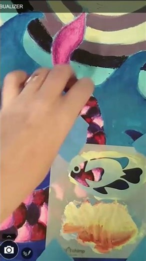 Painting Printmaking Mermaid Short 3