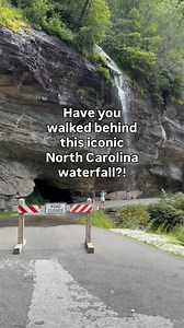 I love this fall! ✨ Bridal Veil Falls in Highlands, is a unique waterfall where you can walk behind the cascade. While the road behind the falls was once open to vehicles, it is now closed to cars for safety, allowing visitors to walk behind and enjoy the experience. The falls, part of the Cullasaja River Gorge, are a popular roadside attraction! It’s a great stop@along the route where you can see many other falls such as Dry Falls and Bust Your Butt Falls! Have you been? Hoping this inspires yo