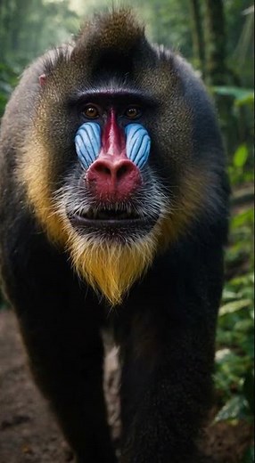 Mandrill: The Most Colorful Primate on Earth 🐒