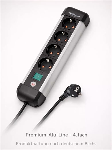 Aluminium statt Plastik. Brennenstuhl Premium-Alu-Line Steckdosenleiste für den täglichen Einsatz im Haushalt oder Büro. 🔗 Produktlink im Profil ℹ️ Unabhängige Empfehlung #steckdosenleiste #haushalt #technik #brennenstuhl #aluminium #alltag