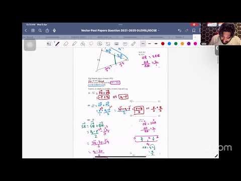 Vector Topical Past Papers (2021-2025) OL/IGCSE Part 1