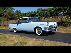 1955 Dodge Royal Lancer in Tri color Blue Blue White Paint & Ride on My Car Story with Lou Costabile