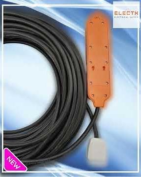 40 Meters Heavy Duty Extension Cord 4 Gang 15A 250V Royal Cord 16/3 Fully Grounded Phelps Dodge O...