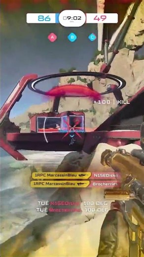 Splitgate 8kills in 36 sec