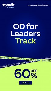 استغل خصومات الـ Black Friday، واحصل على Organizational Development for Leaders Track بخصم 60%. أول ما بقيت Team Leader، طبيعي تكون متحمس بس كمان قلقان، وده لأن القيادة مش بس تكليف، دي مسئولية محتاجة أدوات ومعرفة. ومع eyouth، هتتعلم كل المهارات اللي فعلاً محتاجها في شغلك اليومي من خلال 7 كورسات أونلاين مُسجلة مع 6 خبراء متميزين. هتتعلم فيهم إزاي: - تتابع أداء الفريق وتطور المؤسسة بخطة OD واضحة. - ترتب الأولويات وتخلق بيئة عمل منتجة بدون توتر. - تدي Feedback يطوّر أداء فريقك. - تبني KPIs فعالة تر