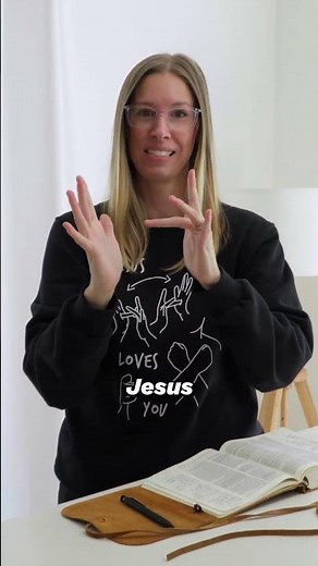 Learn ‘Jesus loves you’ in ASL #shorts