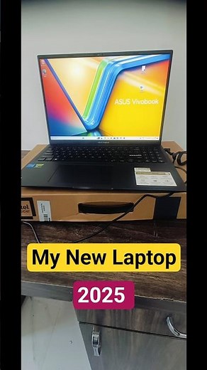 My New Laptop ASUS Vivobook 16x Intel i5 13th Generation 2025 #superlaptop #budgetlaptops #laptop