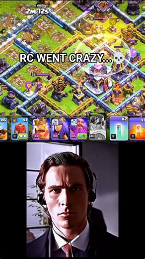 TH15 RC Charge 🔥 Core Destroyed Alone 💀 | #shorts