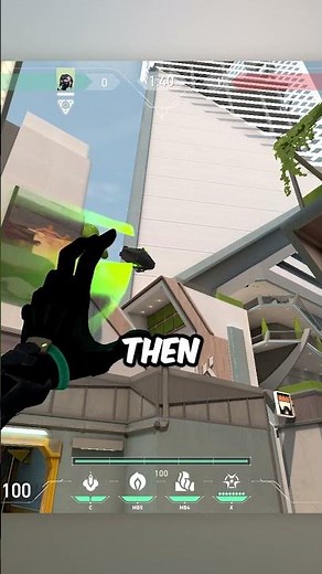 Perfect Viper One-Way Orb on Split A Ramp! #Valorant #shorts