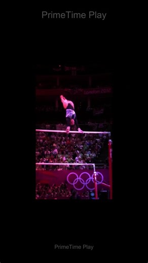 That Dismount Was Insane 😲 #gymnastics #olympics #viral