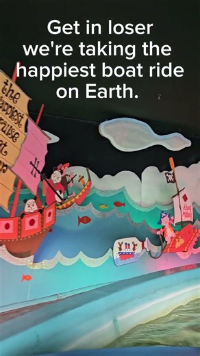 Anybody else wishing they were settling in for a ride on Disneyland's Small World right about now?