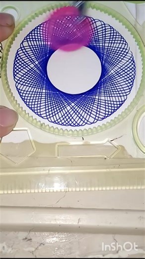 "Amazing Spirograph Design | Satisfying Game Shorts#shorts