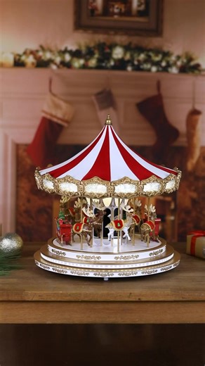 The Christmas Merry Go Round #magicalchristmas #pinterest | Magical Christmas