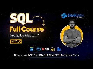 SQL GROUP BY Explained | Aggregate Functions Tutorial by Sharukh Shaik