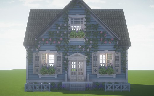 【Minecraft】cocricot&miniaturia 建筑教程（含内饰）