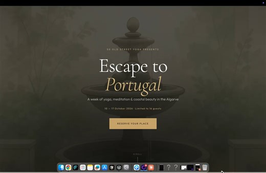 html landing page wordpress