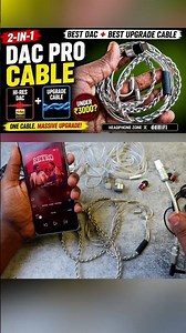 Headphone Zone x ddHiFi DAC vs DAC Pro Cable #shorts #ddhifi #headphonezone #dac #iemtamil #iem