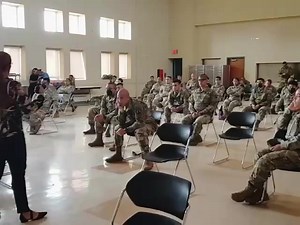 Highlighting readiness efforts! Fort Buchanan, P.R. —Soldiers from the U.S. Army Reserve-Puerto Rico received substance abuse prevention training to sustain unit’s readiness, July 11. According with Army Regulation 600-85, commanders are required to provide prevention training within their units. The Army Substance Abuse Program aims to deter and control the use of ilegal drugs and the abuse of alcohol and other drugs across the command. “Together we are a drug free fighting force, “ said Yeseni