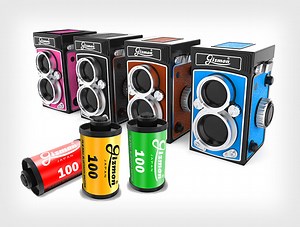 These Smartphone Shutter Releases Are Shaped Like Film Rolls and TLR Cameras