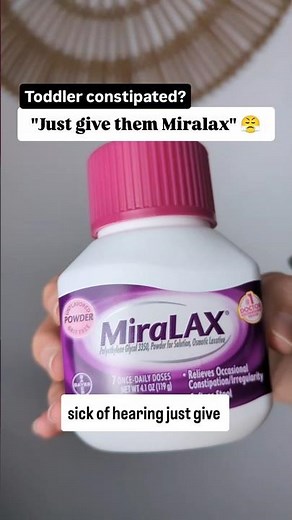 Miralax Alternative for Child Constipation