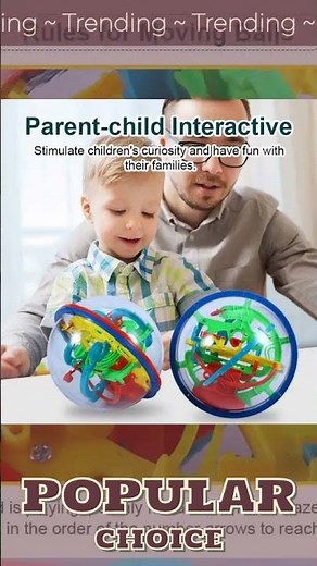 Maze Ball Mini 3D Magic Puzzle Intelligence & Idea Perplexus Maze Game Labyrinth IQ Gifts Display...