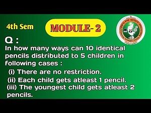 Mathematical Induction Problem | VTU 4th Sem | 10 Pencils to 5 Children | Module 2 | Explained
