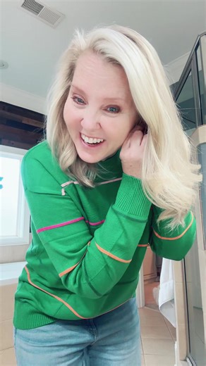 Obsessed is an understatement 😍 This striped sweater from the TikTok Shop is giving ALL the cozy vibes. The colors are so pretty, it’s super comfy, and it fits true to size. Perfect for dressing up or keeping it casual. #TeacherStyle #TeacherOutfit #TikTokShopFinds #ComfyTeacher #ClassroomStyle