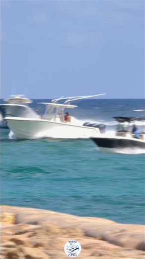 Full Throttle Slalom: Boca Inlet Edition #travel #boating #fun #boatlife #paradise