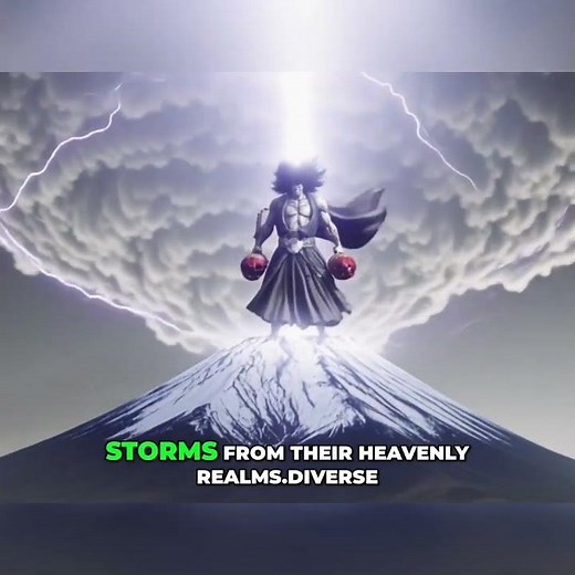 Mythical Masters of Storms: Gods of Lightning & Weather #storms #giants #shorts