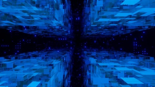 Space, Fractal, Beautiful Wallpaper. Free Stock Video