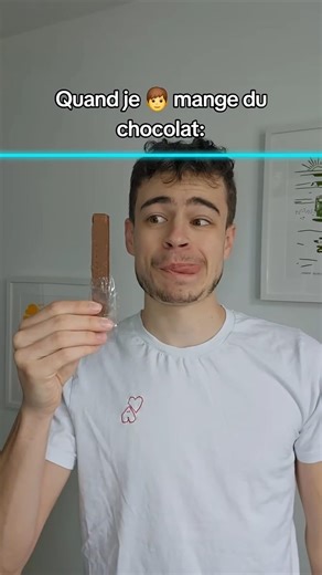 Eating chocolate 🍫