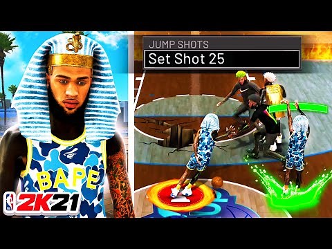 I took Set Shot 25 to the 2K21 COMP STAGE... this is what happened