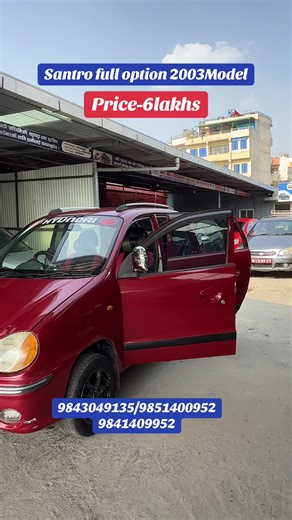 Urgent sell📞9843049135📞9851400952📞9841409952 Fresh conditionma raheko santro 2003model, features,power windows,AC,heater,tuch screen etc Price-6lakhs#lokautomobile #trending #trendingtiktok #cheapest #trendingvideos @lok automobiles(spn) @Lok automobiles (Anisha magar) @Lok automobiles (Hemanta Rai) @Hemanta Chamling